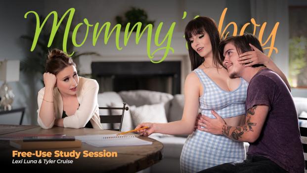 [mommysboy] – Lexi Luna – Free-use Study Session Altyazılı Porno