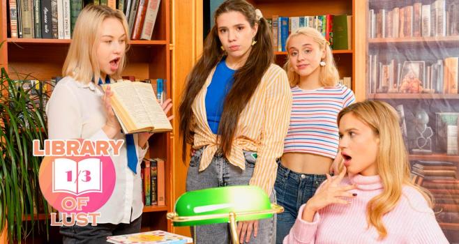 [clubsweethearts] Novella Night, Sara Bork, Molly Cute, Nice Viki (library Of Lust Part 1 03.29.2025) Seductive Mask